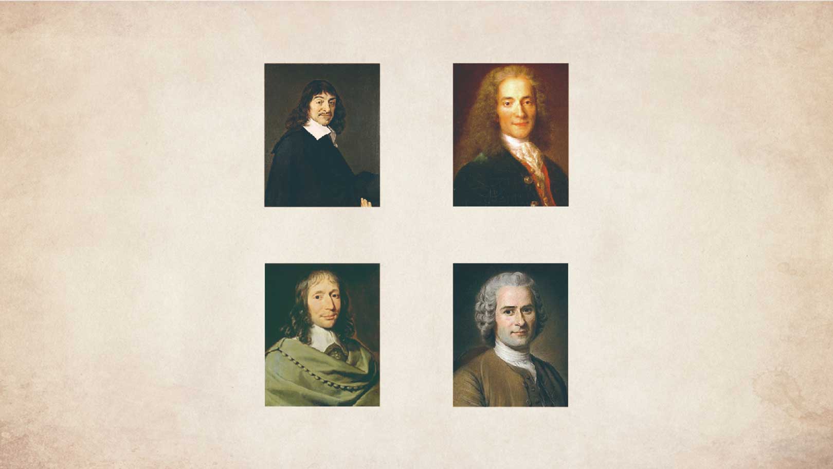 The Four Great Philosophers